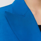 Blue Vinca Linen Blend Jacket - Joseph