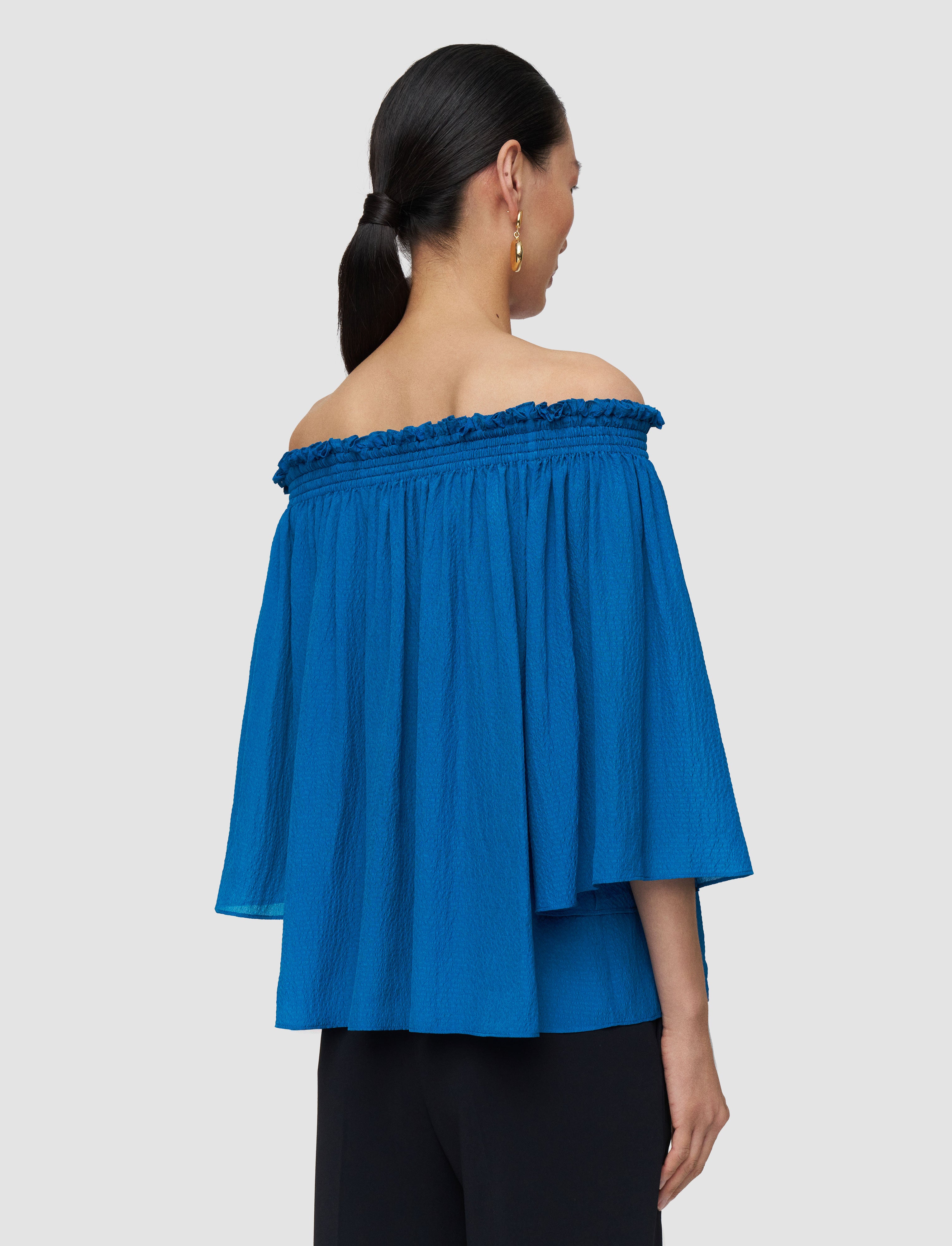 blue-emi-textured-silk-top-JOSEPH