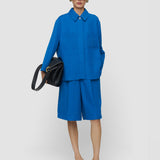 Blue Simi Linen Blend Shirt - Joseph