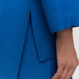 Blue Simi Linen Blend Shirt - Joseph