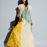 Tulipa Planchart Print Silk Dress