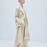 Corto Shiny Matte Satin Trousers