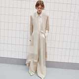 Robe Cyprien en satin mat et brillant