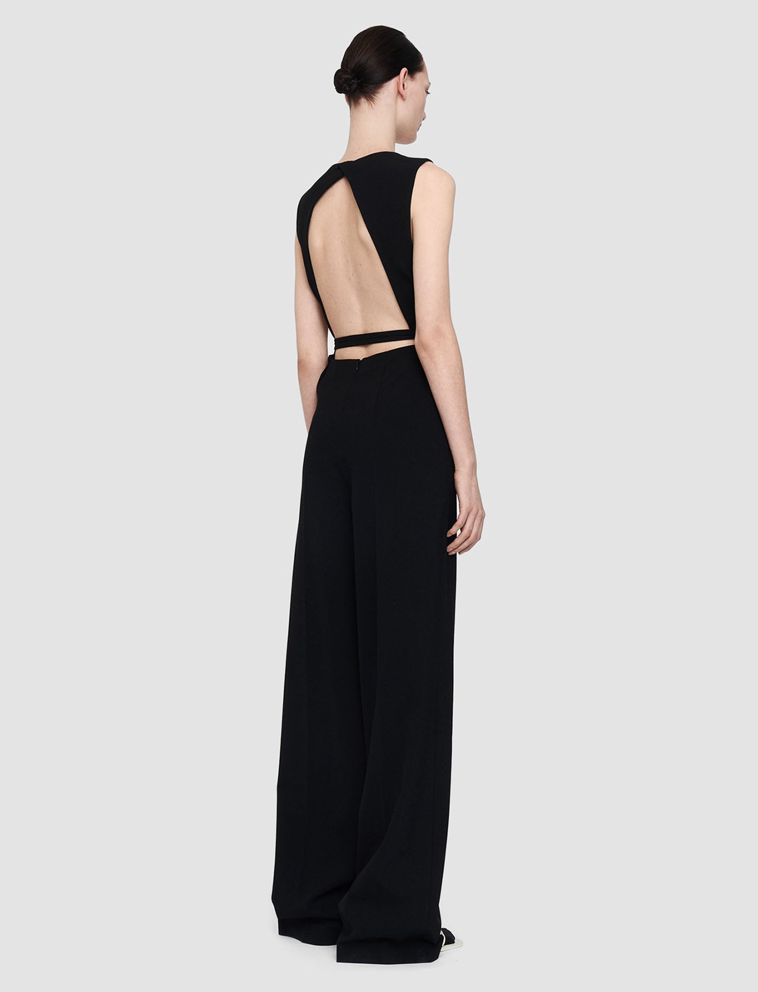 black-formal-crepe-thiers-backless-jumpsuit-JOSEPH