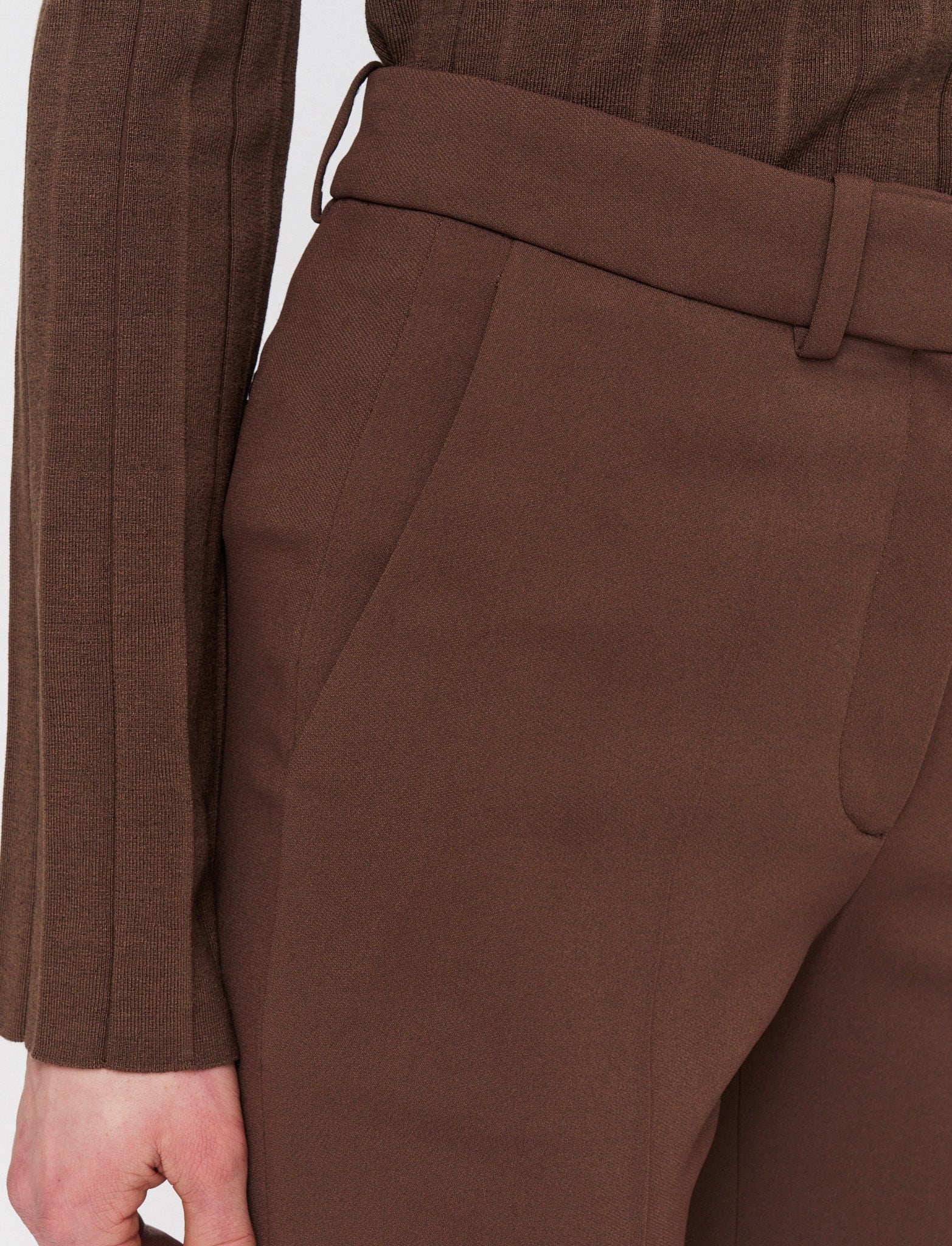 marron-pantalon-morissey-en-cady-confort-JOSEPH