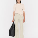 Pantalon Tafira en gabardine stretch