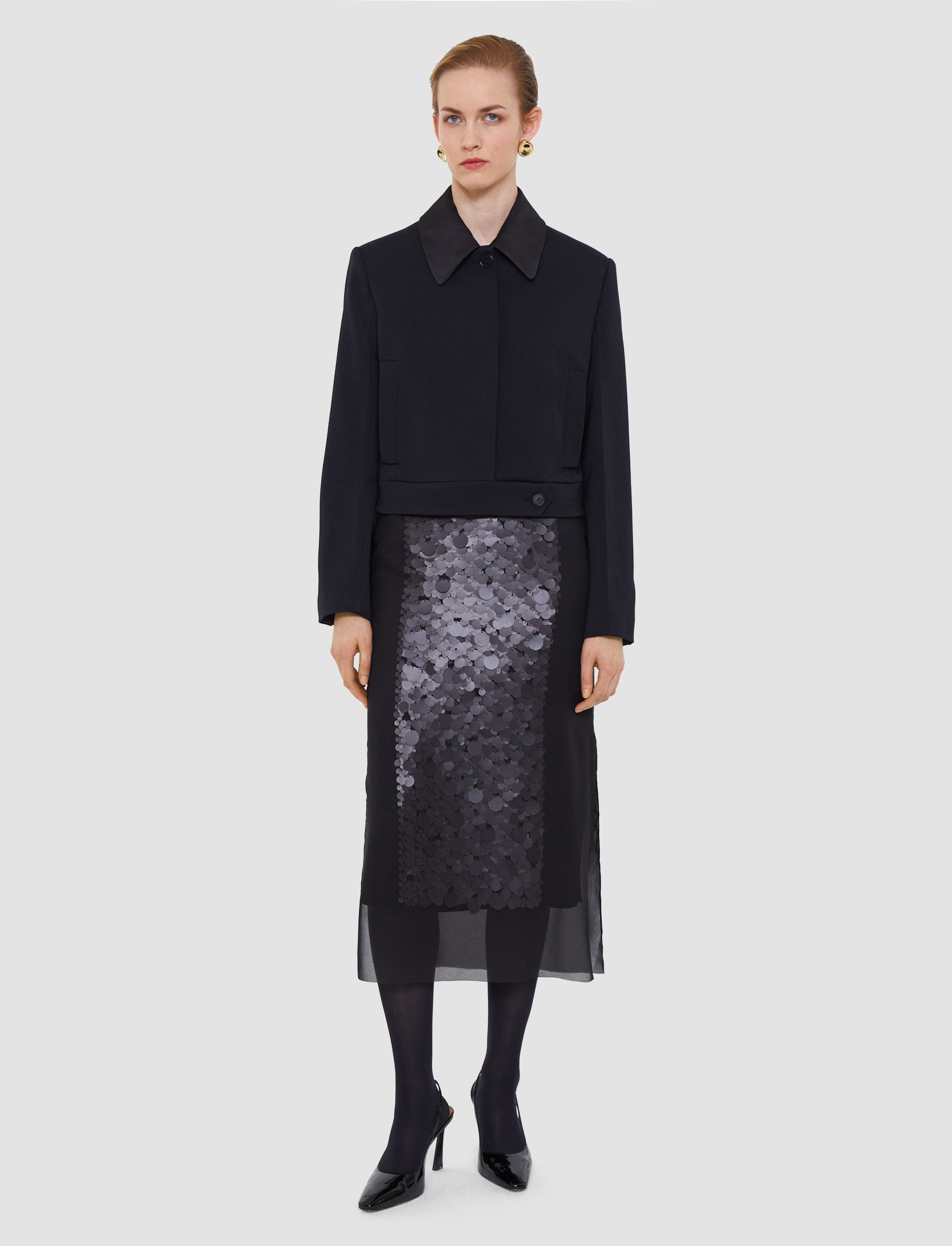 ブラック-abbe-tailored-crepe-ジャケット-JOSEPH