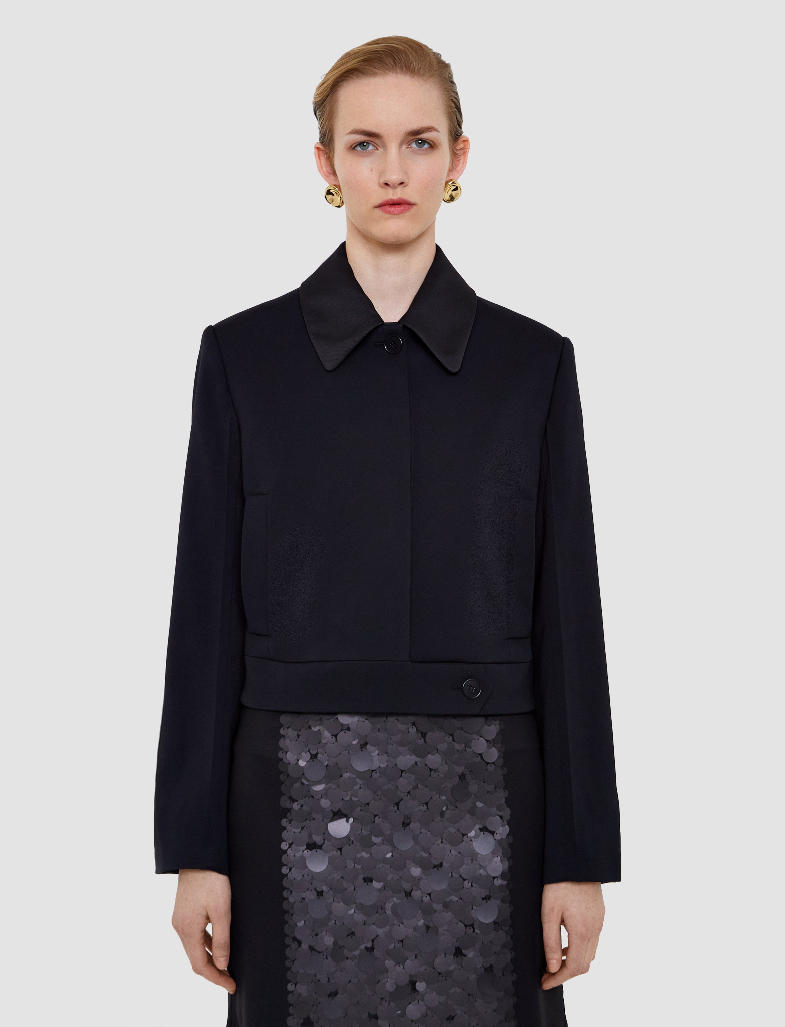 ブラック-abbe-tailored-crepe-ジャケット-JOSEPH