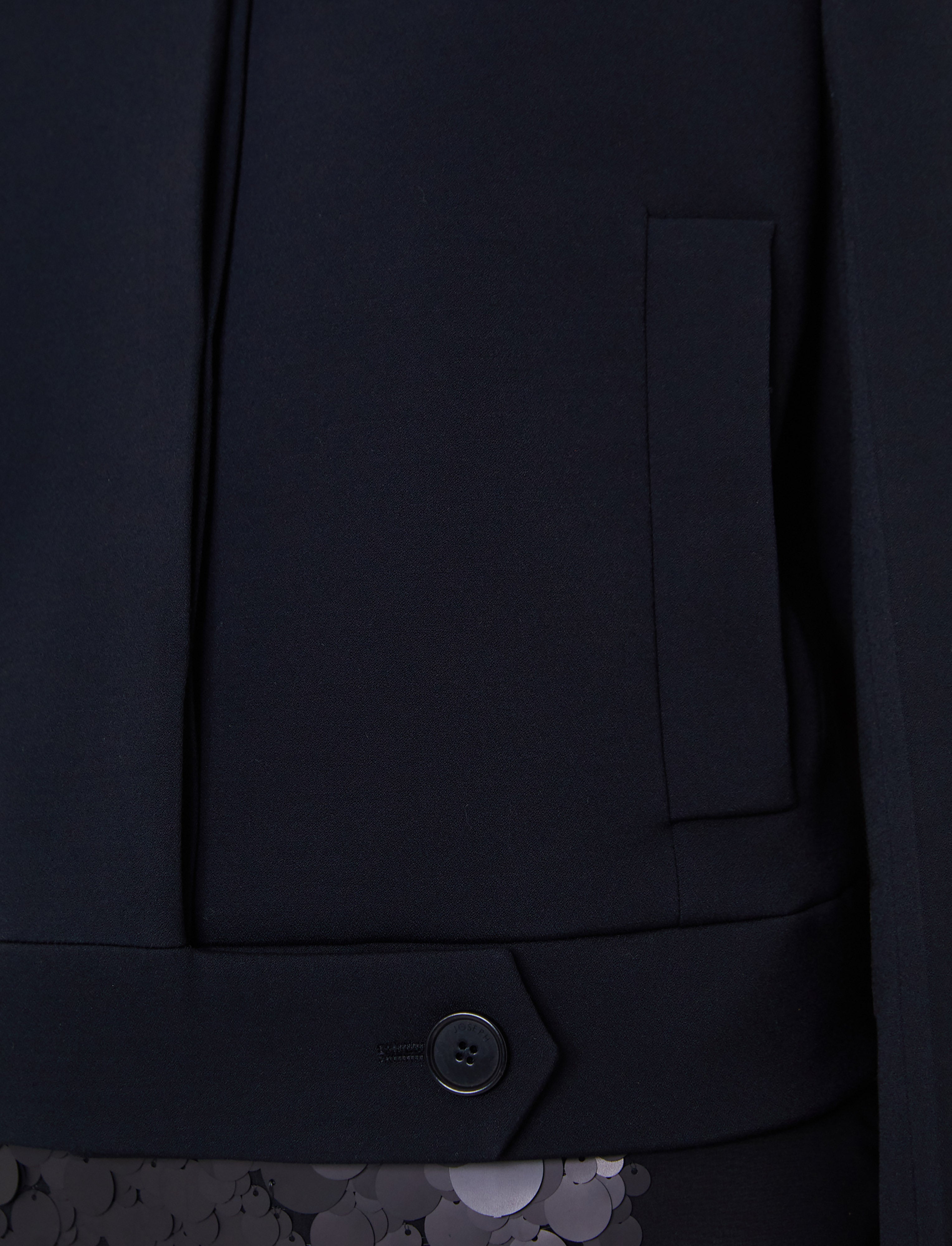 ブラック-abbe-tailored-crepe-ジャケット-JOSEPH