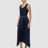 Ade Knit Weave Plissé Skirt