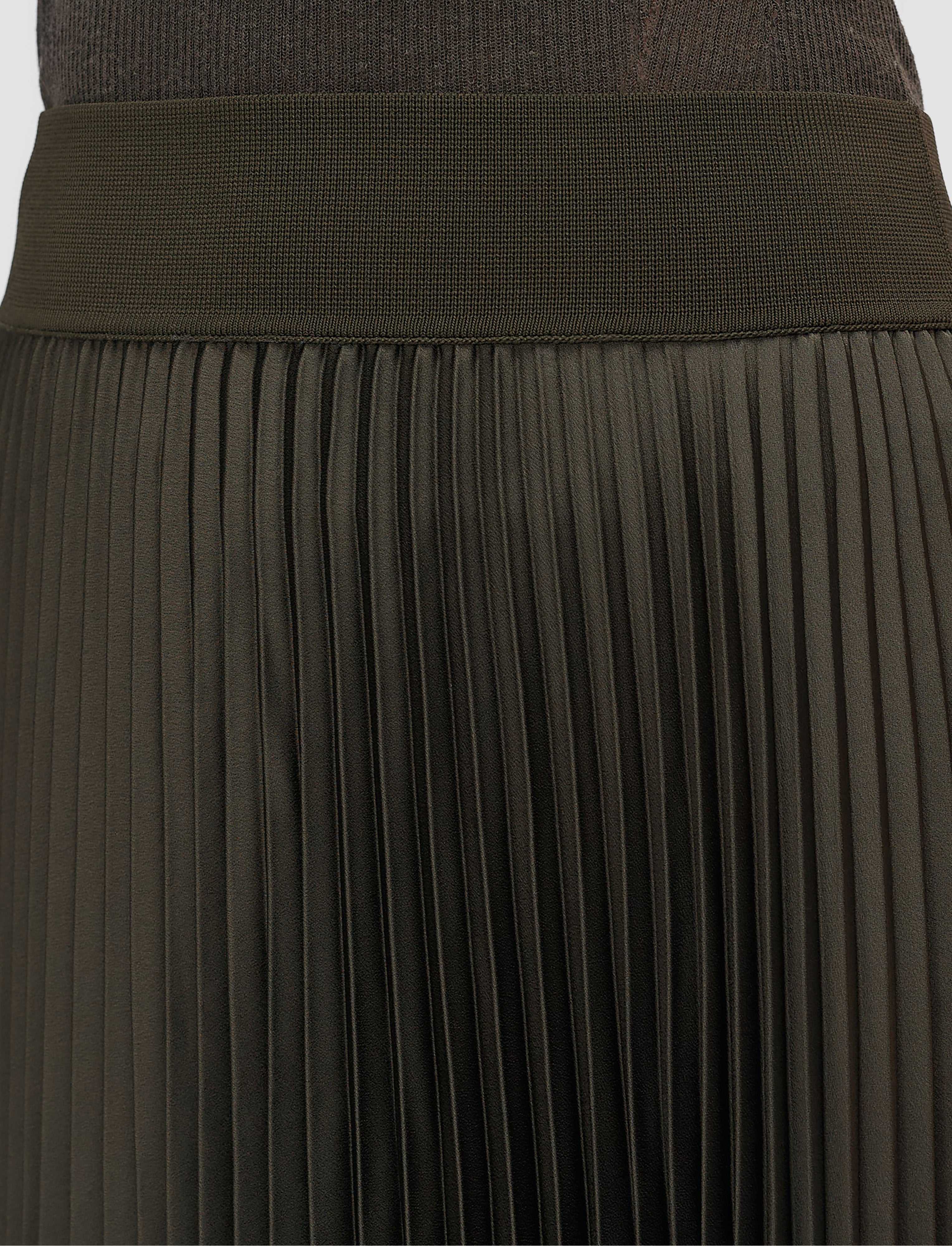 green-ade-knit-weave-plisse-skirt-JOSEPH