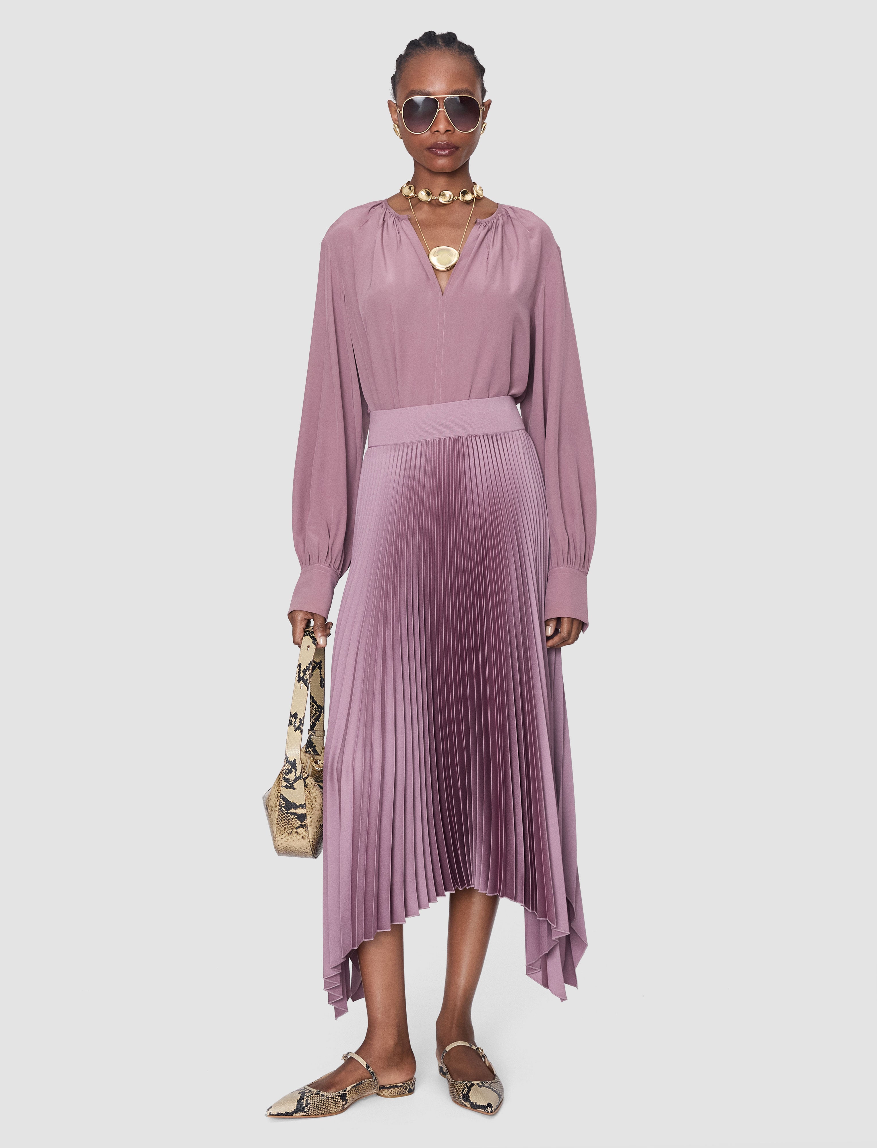 violet-jupe-ade-en-maille-plissee-JOSEPH