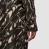 Multicolour Adore Printed Crinkle Dress - Joseph