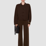 Brown Aemilia Double Side Cashmere Jacket - Joseph