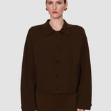 Brown Aemilia Double Side Cashmere Jacket - Joseph