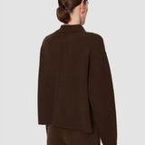 Brown Aemilia Double Side Cashmere Jacket - Joseph