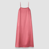 Pink Agnes Silk Satin Dress - Joseph