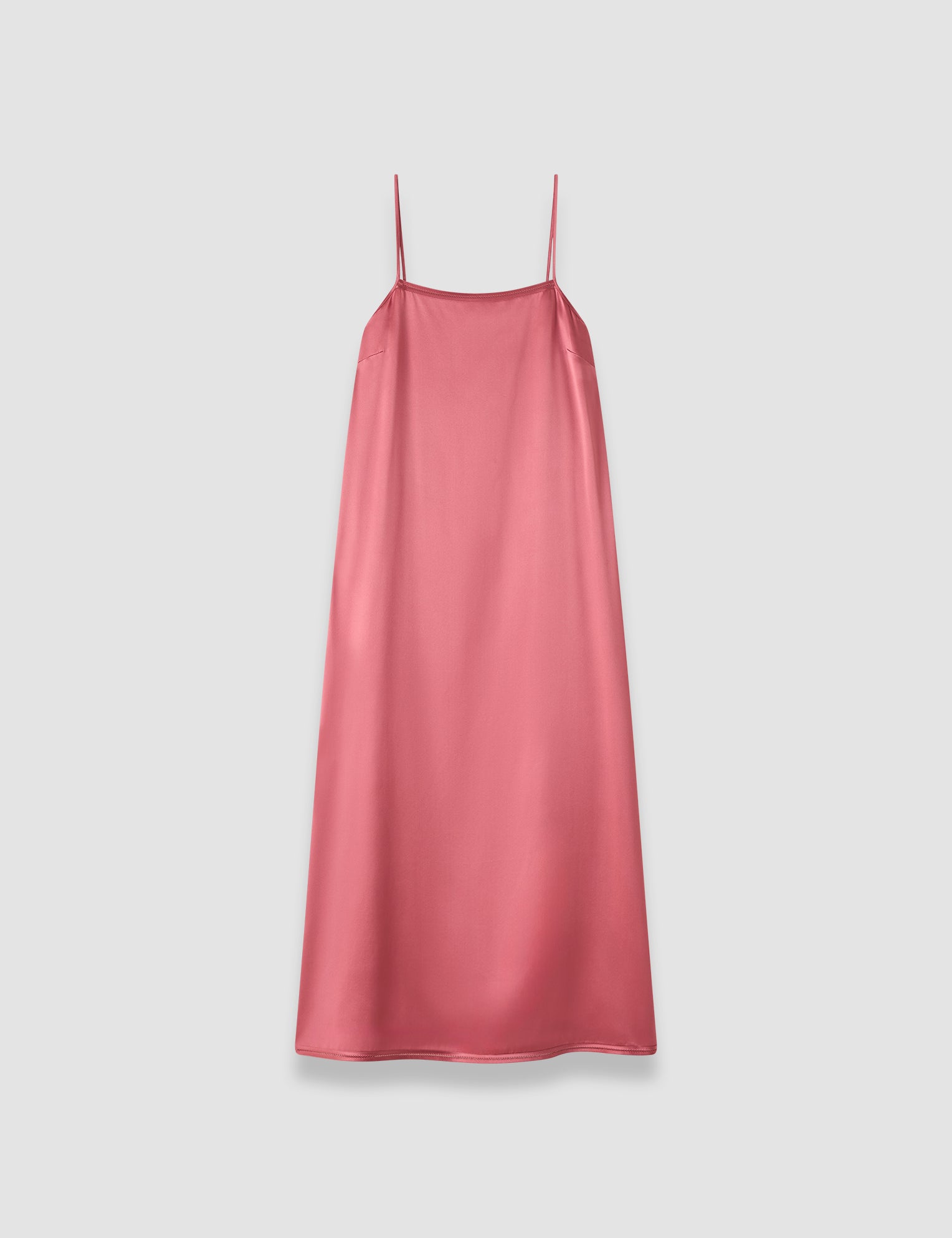 Pink Agnes Silk Satin Dress - Joseph