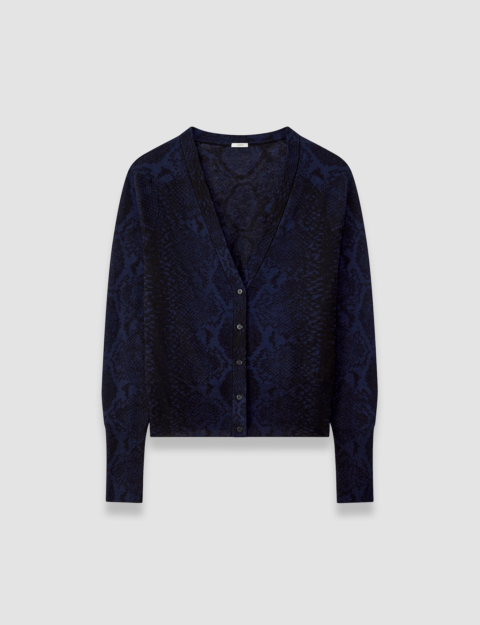Blue Aisha Cashair Snake Knitwear - Joseph