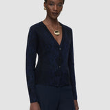 Blue Aisha Cashair Snake Knitwear - Joseph