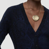 Blue Aisha Cashair Snake Knitwear - Joseph