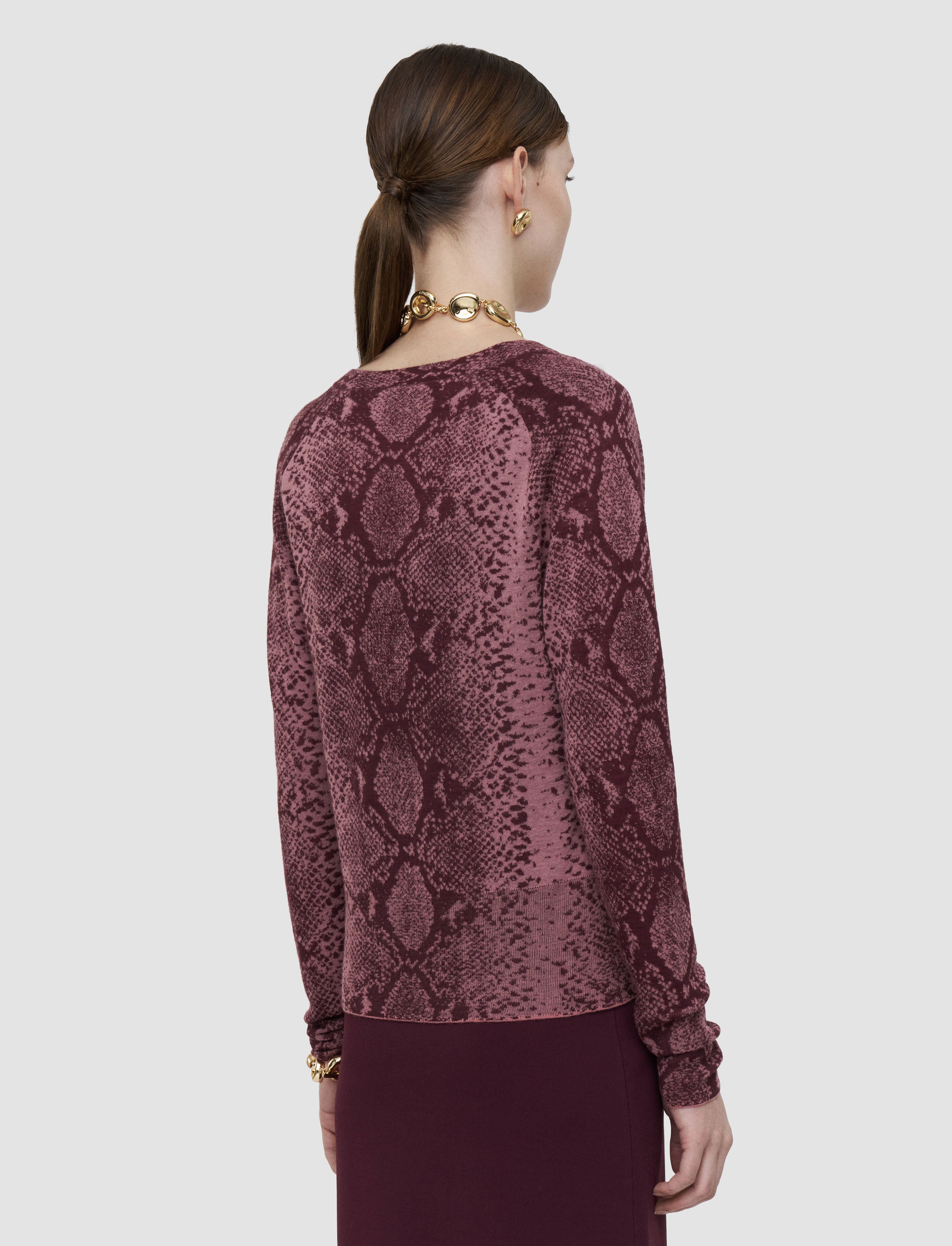 purple-aisha-cashair-snake-cardigan-JOSEPH