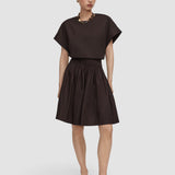 Aissa Cotton Poplin Shorts