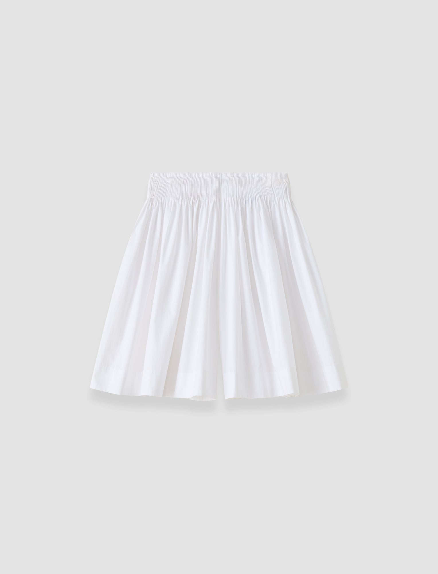 Aissa Cotton Poplin ショートパンツ - 白 | JOSEPH JP