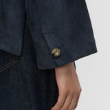 Blue Aitna Light Suede Jacket - Joseph