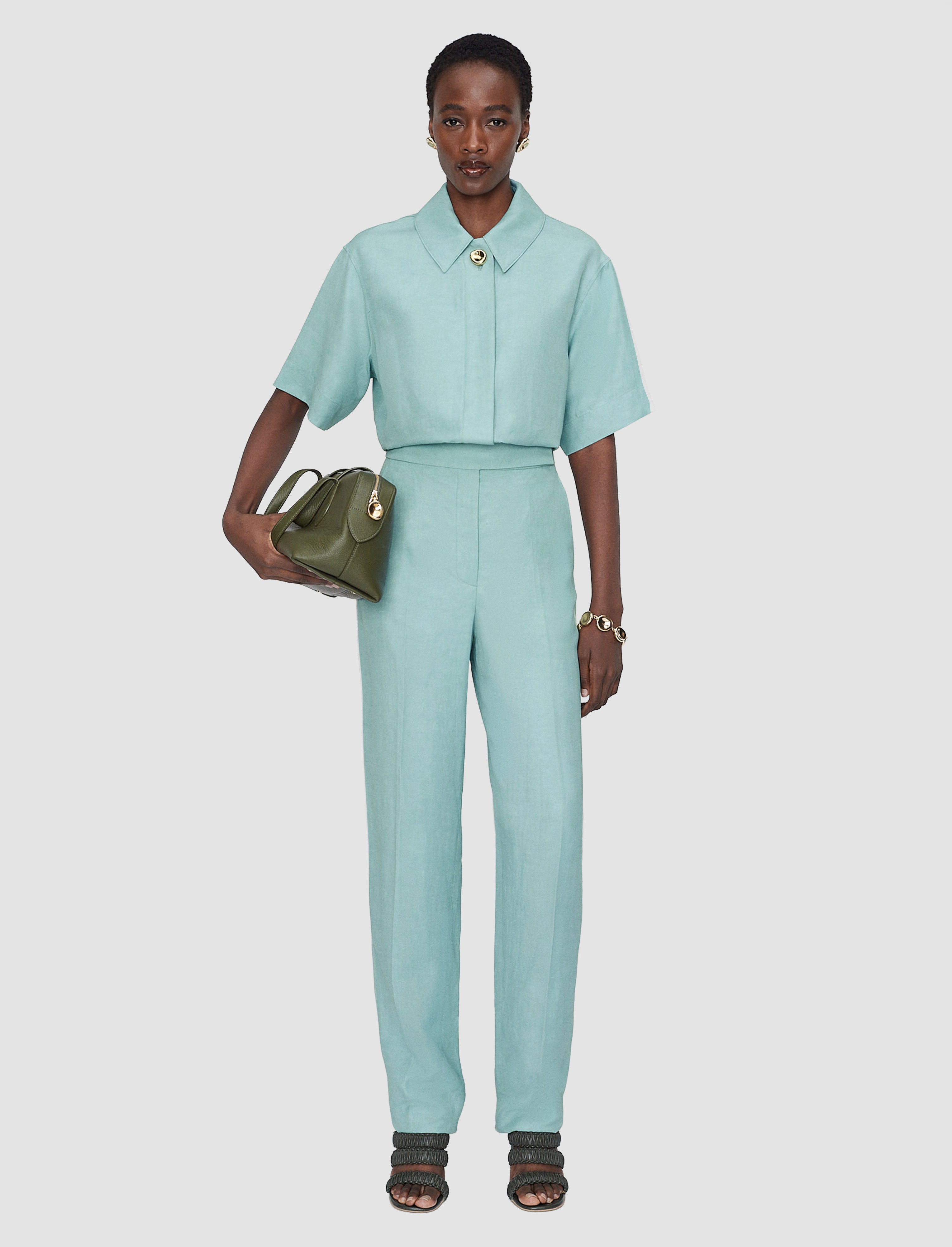 bleu-pantalon-aix-en-lin-melange-JOSEPH