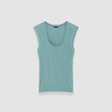 Gilet Alaou en maille de lin mélangé