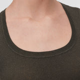 Alaou Linen Blend Knit Vest Top