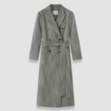 Grey Alessio Wool Twill Coat - Joseph