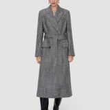 Grey Alessio Wool Twill Coat - Joseph
