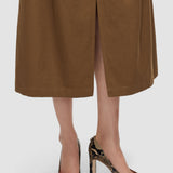 Alette Snake Print Leather Heeled Pumps