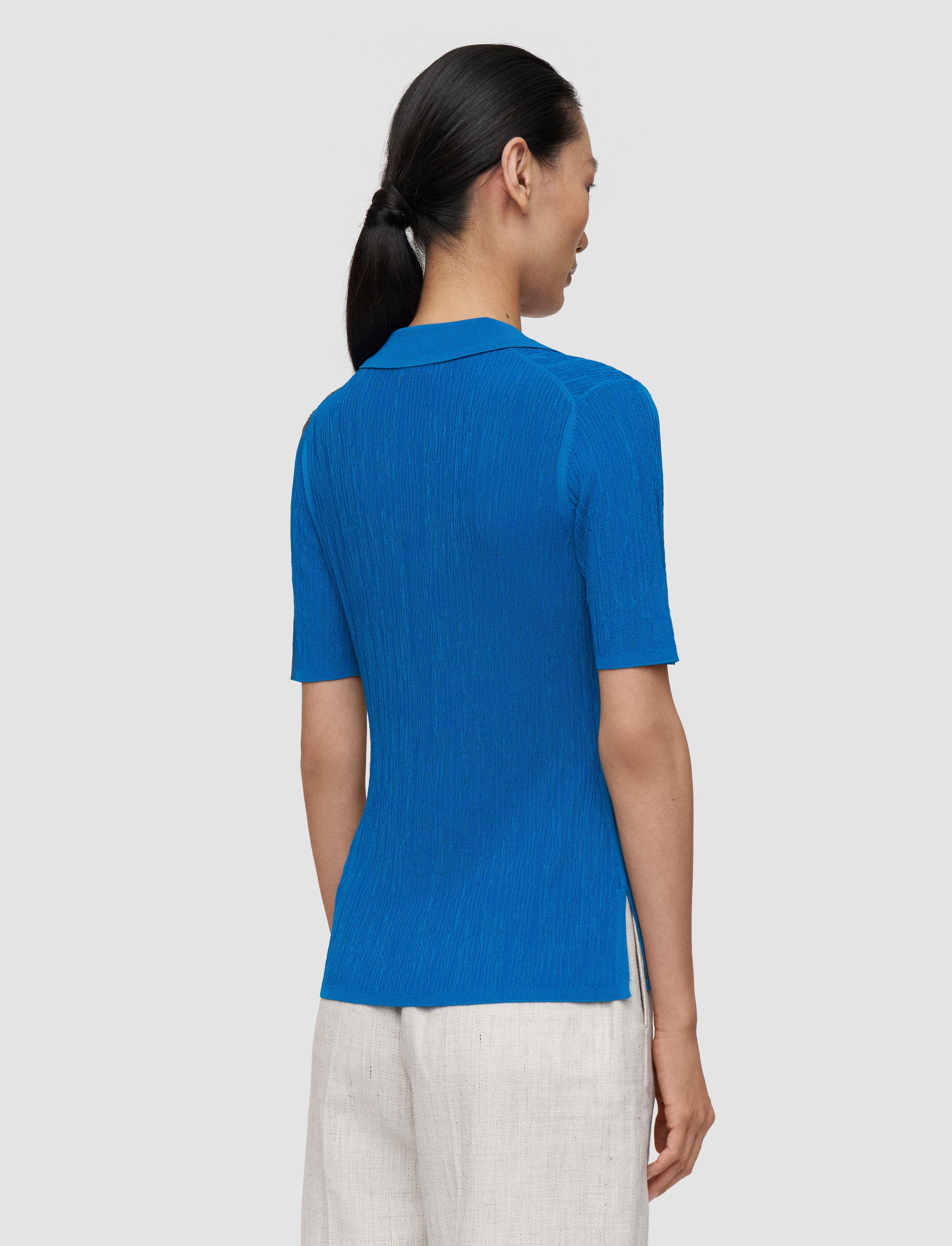 blue-aliane-crinkle-viscose-polo-top-JOSEPH