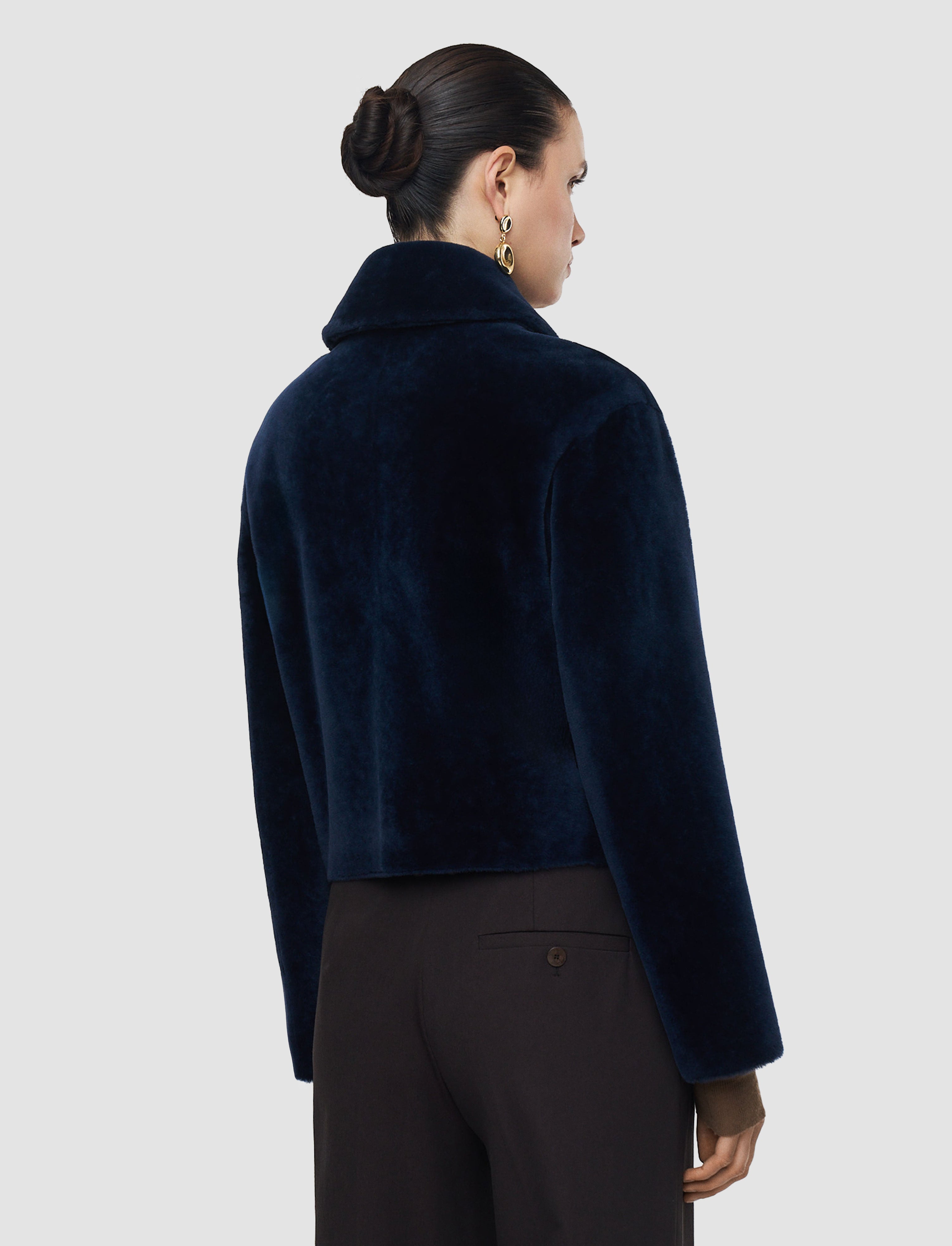 青-alloway-reversible-soft-shearling-ジャケット-JOSEPH