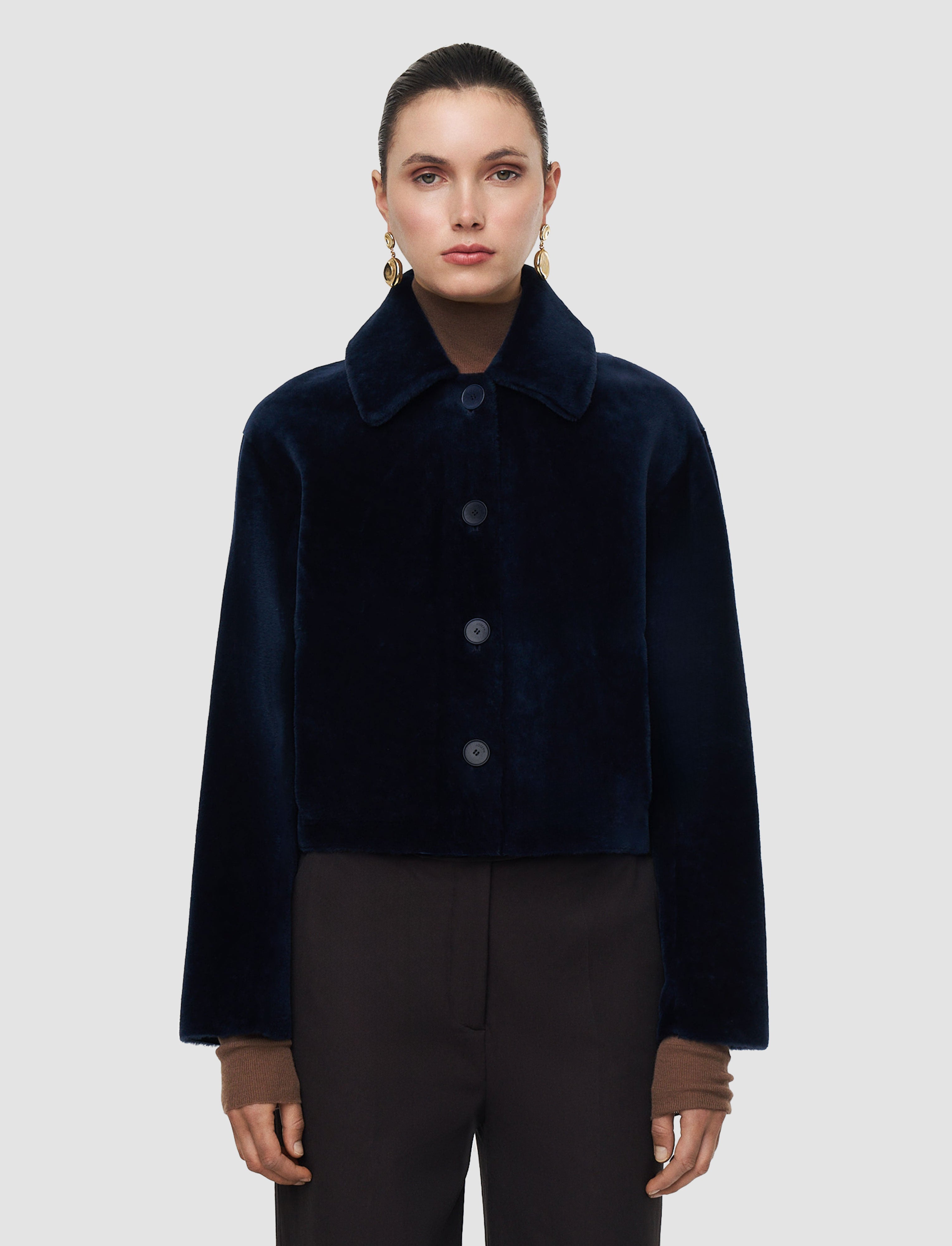 青-alloway-reversible-soft-shearling-ジャケット-JOSEPH