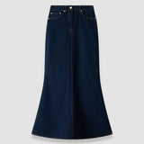 Blue Alport Indigo Denim Skirt - Joseph