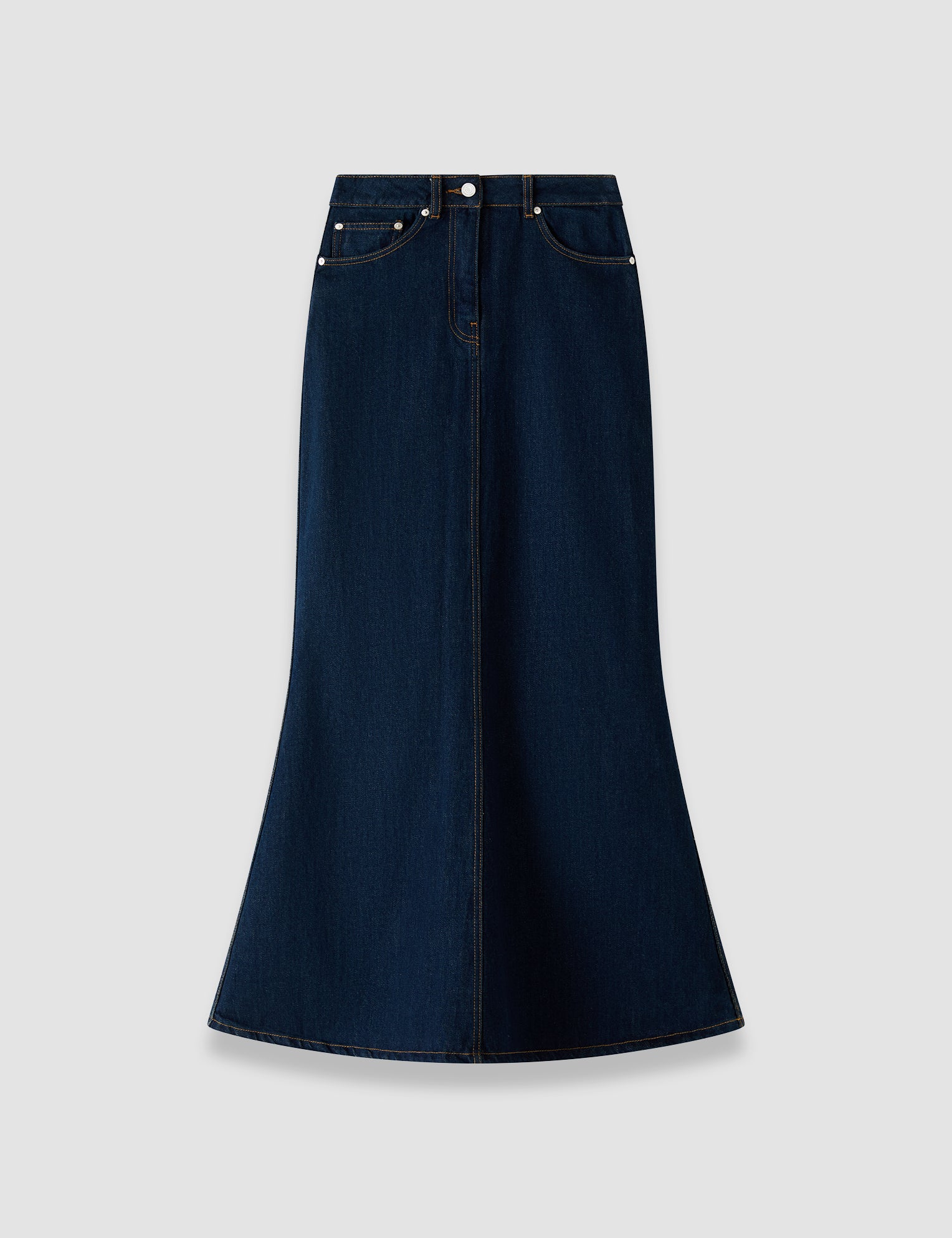 Blue Alport Indigo Denim Skirt - Joseph