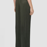 Amber Pleated Satin Trousers