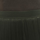 Amber Pleated Satin Trousers