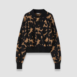 Brown Ambra Tortoiseshell Knit Jacket - Joseph