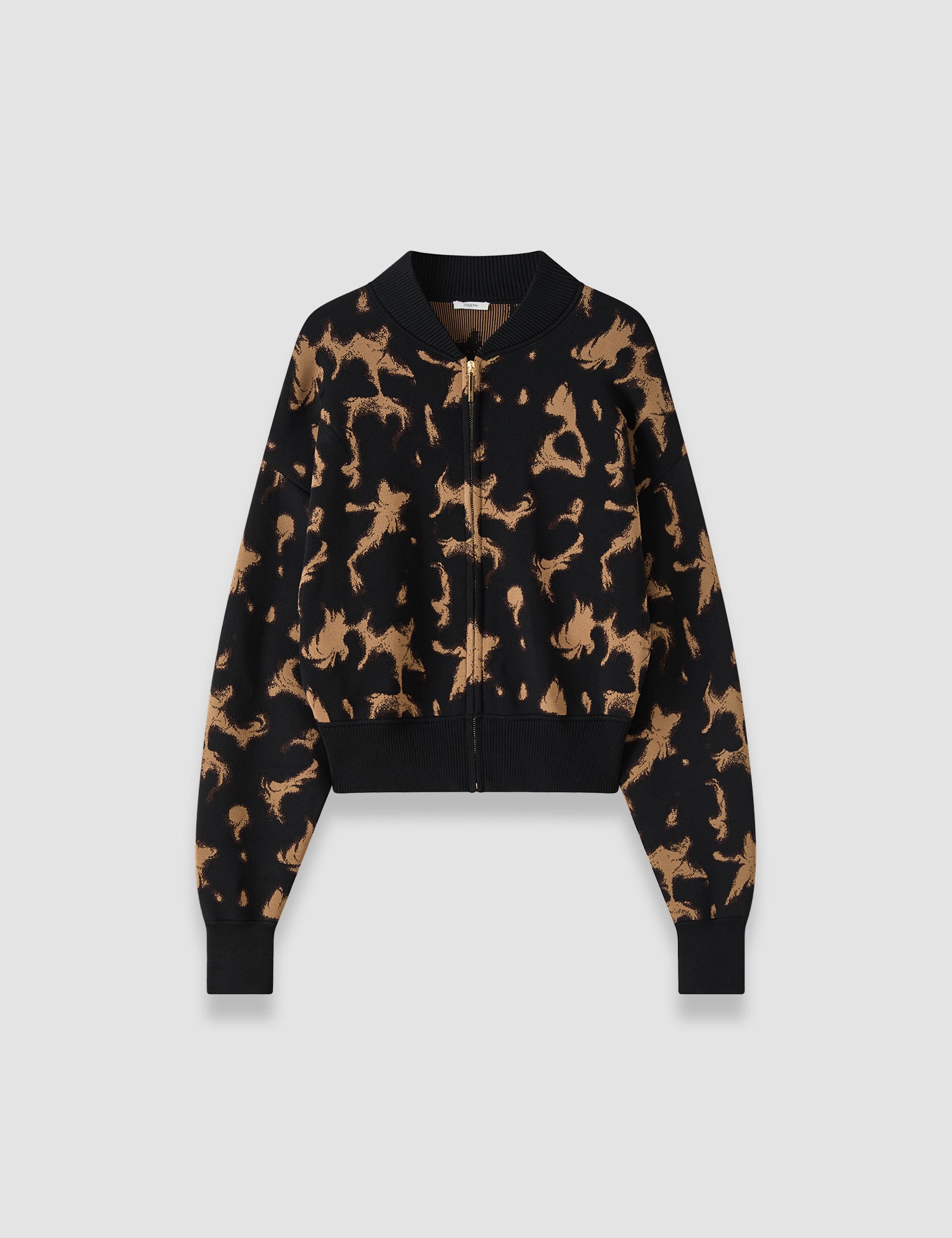 Brown Ambra Tortoiseshell Knit Jacket - Joseph