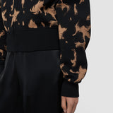 Brown Ambra Tortoise Knit Jacket - Joseph