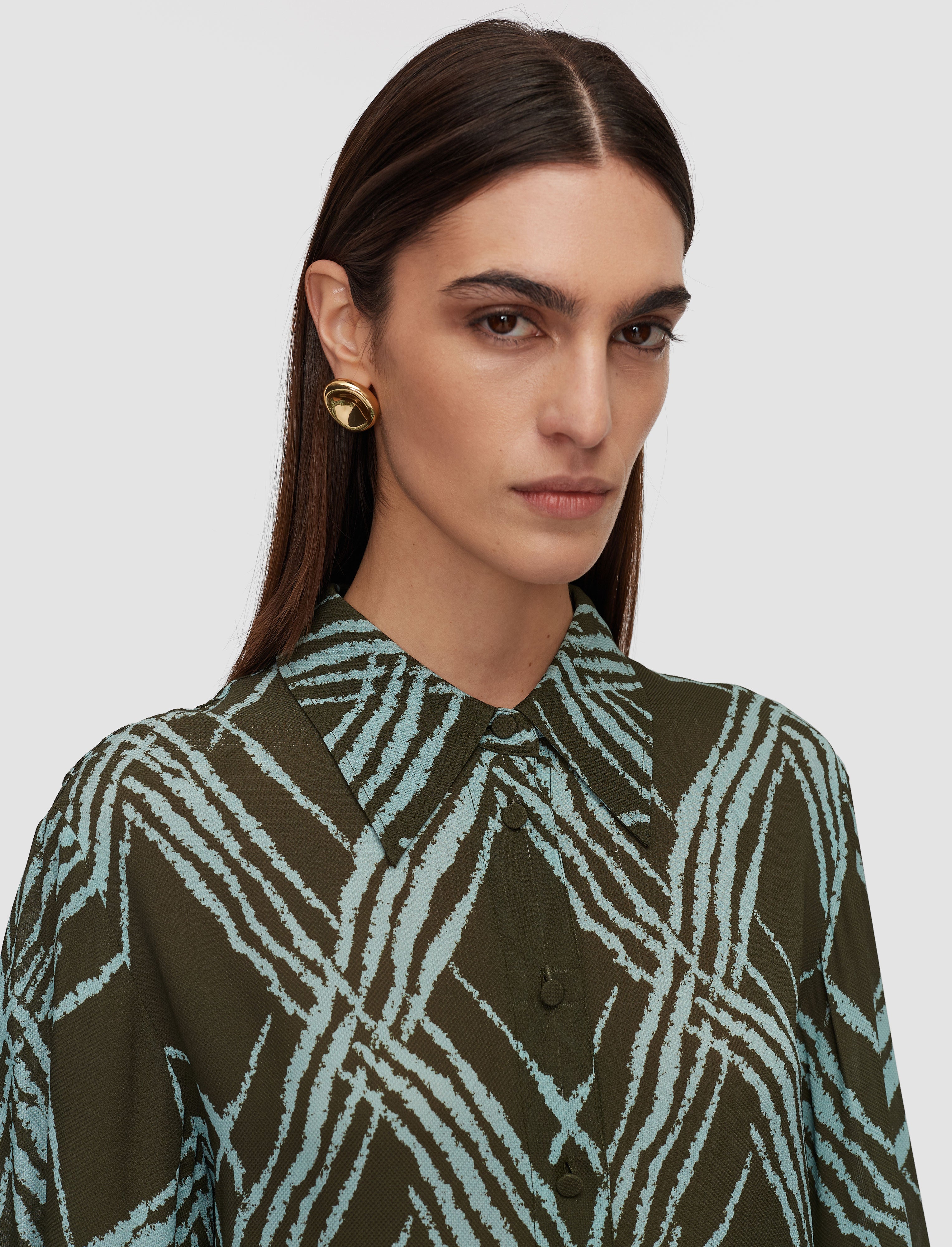 multicolour-sina-open-weave-silk-blouse-JOSEPH