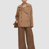 Beige Apollo Light Double Face Wool Jacket - Joseph