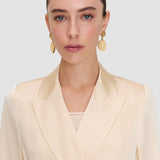 Beige Archer Silk Satin Jacket - Joseph