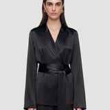 Archer Silk Satin Jacket