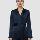 Veste Archer en satin de soie 